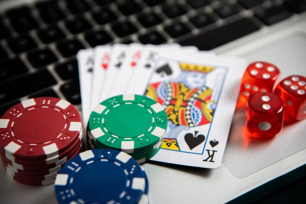 Live blackjack dealer studio with multi-camera setup